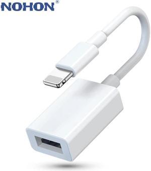 Lightning Male to USB Female Adapter OTG Cable for Apple iPhone 11 12 Mini  max pro xs xr x se2 7 8plus Ipad air3 A Camera Memory Stick Connector