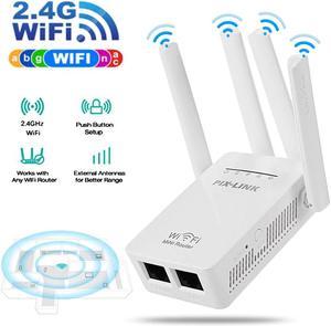 Router WiFi Repeater WiFi Booster WiFi Amplifier 300Mbps 2.4G Signal WiFi Long WR09 Network Range Extender Repeater-EU