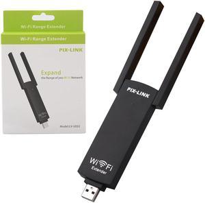 300Mbps Mini Portable Wirless USB WiFi Repeater Network WiFi Extender Range Expander Router 802.11 b/g /n with Dual Antennas