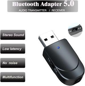 5.0 Audio Receiver Transmitter Mini 3.5mm 3 in 1 Jack AUX USB Stereo Music Wireless Adapter for TV Car PC Headphones