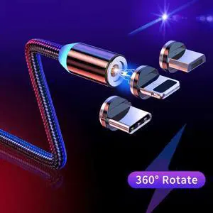 USB Cable Fast Charging USB Type C Cable Magnet Charger  Charge Micro USB Cable Mole Phone Cable USB Cord Cable