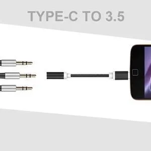Adapter Usb C Type C To 3.5MM Headphone Jack Adapter Audio Cable For  Note 10 Plus S20 Ultra Google Pixel 3 4 2