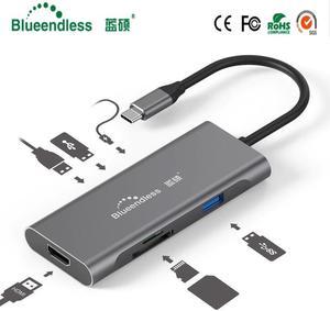 USB-C Type C 3.1 Splitter 3 Port USB C HUB to Multi USB 3.0 HDMI Adapter for MacBook Pro Accessories USB C HUB