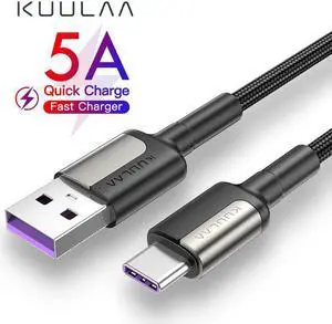 5A USB Type C Cable for  Mate 20 Pro P20 Lite Supercharge USB C Fast Charging Cable Type-C Cable for  P30 Pro