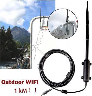 Power 1000M Outdoor WiFi USB Adapter WiFi Antenna 802.11b/g/n Signal Amplifier USB 2.0 Wireless Network Card Receiver Newst