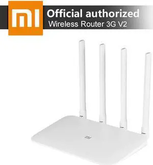 Original  MI 3G V2 Router WiFi Repeater 2.4G/5GHz Dual 128MB Band Flash ROM 128MB Memory APP Control Wireless Router