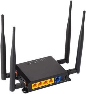 4G LTE Modem WiFi Router With SIM Card Slot Access Point 128MB Openwrt Car/Bus GSM 4G LTE USB Router Wireless Repeater WE826-T2(