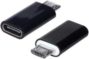 2pcs Original Type-C USB Adapter Micro USB Male to USB 3.1 Type C Typec Female Cable Convertor Connector Fast  Sync