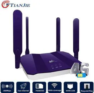 4g Router Wifi Wi Fi Modem Wi-fi Lte Access Point Vpn Mobile Cpe antenna Hotspot Outdoor Bridge With A Sim Card Slot