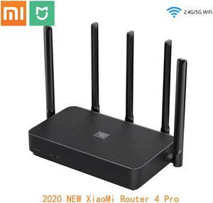 Router 4 Pro Router Gigabit 2.4G 5.0GHz Dual-Band 2033Mbps Wireless Router 128MB With 5 High Gain Antennas Wider