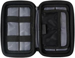 Hard Shell 4 Slot Watch Box Organizer Waterproof Travel Watch Storage Zipper Case Portable Watch Strap Band Organizer Bag