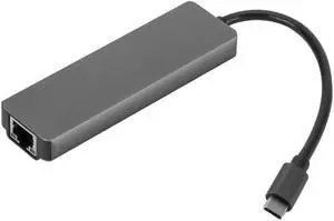 5 in 1 USB C Hub to  Gigat Ethernet Rj45 Lan Adapter for Macbook Pro iPad Pro 11 12.9 2018 Thunderbolt 3 Type c Hub