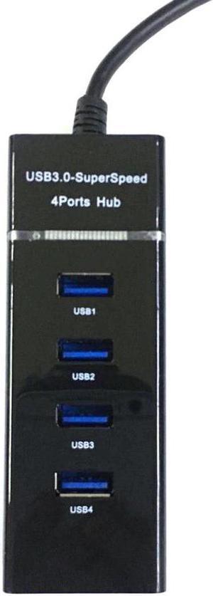 4 Ports USB Hub High Speed Transmission USB 3.0 Hub Extension Adapter Portable USB Splitter For Laptop Notebook PC