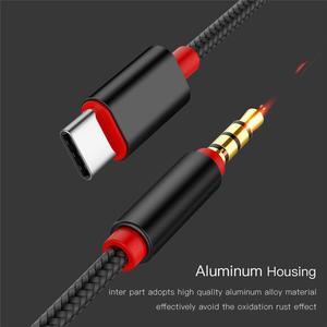 Male Audio Jack AUX Cable Converter for Cellphone PC Headphone Type-C To 3.5mm Cable Adapter 3.5 mm Jack Speaker TXTB1