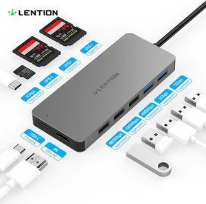 USB HUB to Multi USB 3.0 HDMI Adapter Dock for MacBook Pro 13.3 Accessories USB-C Type C 3.1 Splitter 11 Port USB C HUB