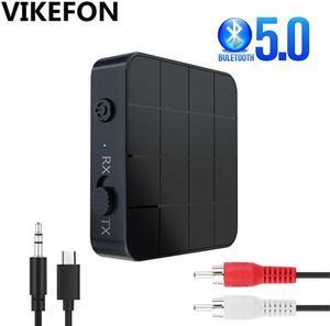 5.0 4.2 Receiver Transmitter 3.5mm AUX Jack RCA Stereo Music  Wireless Audio Adapter For Car TV PC Speakers