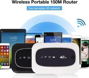 Portable Router Hotspot WiFi Router Modem Broadband 4G Unlock MiFi LTE CAT4 150M Router For Travel Home Office