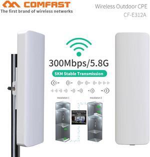 5-10KM range 300Mbps 5.8G Outdoor wireless bridge wifi CPE Access Point AP Antenna WI-FI repeater router Nanostation for IP cam