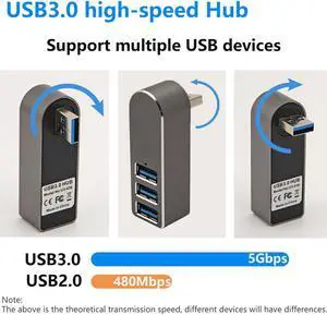 alloy USB3.0 HUB splitter usb hub hub 3 ports usb 3.0 mini hub
