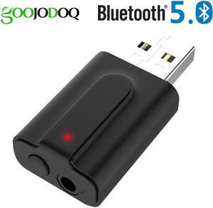 Audio Receiver Transmitter  5.0 Stereo Music 3.5mm AUX Jack 2-in-1 USB Wireless Receiver Adapter for TV PC