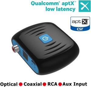 5.0 HIFI APTX LL Low Latency Receiver Wireless Digital Coaxial Optical SPDIF Audio Adapter