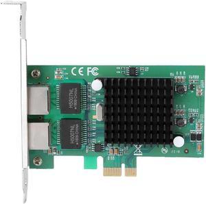 Network Card For  82575EB Chip Dual 2 RJ45 Port LAN Gigabit Ethernet Network Cards Adapter PCI-E 1000M With Baffle