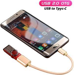 C OTG Adapter USB -C Female Converter Cable Flash Drive Reader Mouse Gamepad Tablet Mole Phone USB Connector