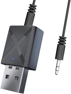 USB Bluetooth 5.0 Transmitter Receiver BT 3.5 mm AUX Jack 3 IN 1 Stereo Audio Music Wireless Bluetooth Adapter For TV Car