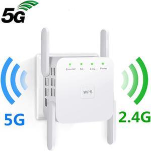 Repeater 5Ghz  Extender 5G  Amplifier AC 1200Mbps Router Wi fi Booster 2.4G 5ghz Wi-Fi Signal Wireless Repiter