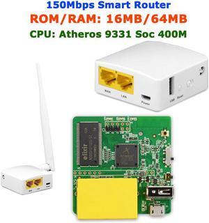 GL-AR150 AR9331 802.11n 150Mbps OPENWRT Firmware Mini WiFi Router WiFi Repeater OPENVPN Travel Router internal/External Antenna