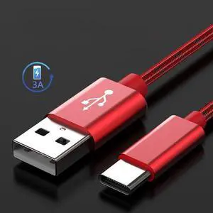C USB Cable USB C Charging Wire Tape C Cable Fast Charger Cord QC 3.0 Charge Kable for  S10+    LG