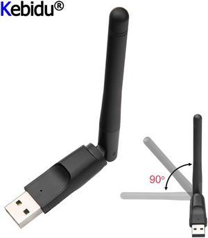 USB 2.0 WiFi Wireless Network Card 150M 802.11 b/g/n LAN Adapter with rotatable Antenna for Laptop PC Mini Wi-fi Dongle