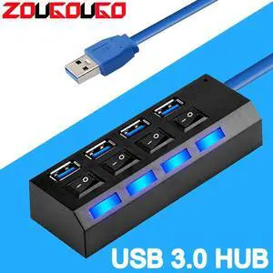 Speed USB Hub 3.0 USB Splitter Multi USB 2.0 Hub Multiple 4/7 Port Hab Splitters For PC Computer Accessories Speed USB Hub 3.0 USB Splitter Multi USB 2.0 Hub Multiple 4/7 Port Hab Splitters For PC Computer Accessories
