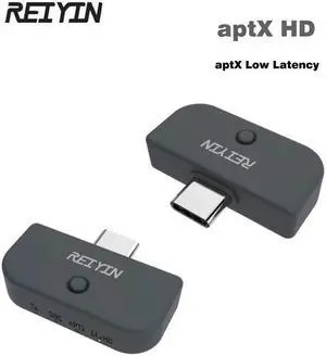 aptX HD Type-C Bluetooth 5.0 Audio adapter CSR8675 wireless transmitter Dual link