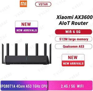 MI Router AIoT AX3600 WiFi Wireless Router Quad Core 1GHz CPU WiFi 6