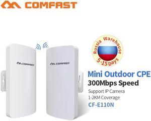 Wifi Router 300Mbps Wireless Repeater/Wifi Bridge Long Range 2.4Ghz 1-3KM  CPE AP Bridge 24V POE LAN WAN RJ45 CPE