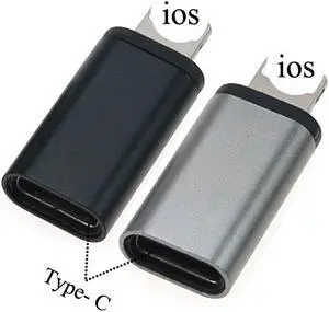 C Female to IOS Male Adapter for phone X XR XS Max 8 7 6 6S Plus Type-c To 8pin Charging Sync Charger Cable converter C Female to IOS Male Adapter for phone X XR XS Max 8 7 6 6S Plus Type-c To 8pin Charging Sync Charger Cable converter