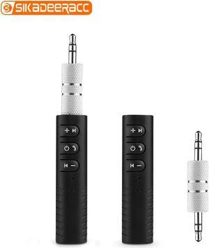 Receiver For Headphone Wireless Audio Adapter Handsfree Call Car Kit 3.5mm Jack Aux Music MP3 Long Standby Micphone
