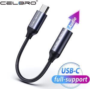 Type-C To 3.5mm Headphone Jack Adapter Converter Aux Audio Cable Adapter For  Galaxy Note 10+  P30 Mate 30 Pro
