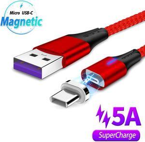 Usb Charging Cable Type C Micro Usb C Cable 2 M Meter Fast Quick Charge 3.0 Kabel for  Mi 8 9 A2 Redmi Note 7 Pro