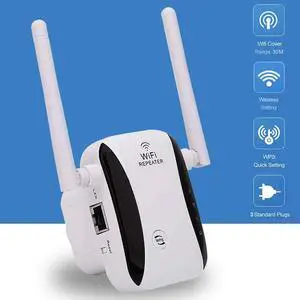 300Mbps Wireless Repeater Office Full Coverage Portable Home Network High Speed Range Extender Router Signal Amplifier Hotel