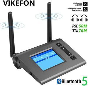 70M Bluetooth 5.0 Audio Receiver Transmitter For TV PC Car Aptx HD Low Latency Spdif Optical 3.5mm AUX Jack RCA Wireless Adapter