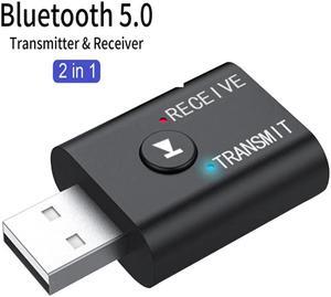5.0 Audio Transmitter Receiver Mini 3.5mm AUX USB Music Stereo  Dongle Wireless Adapter For TV PC Headphones