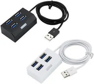4 Ports Mini USB 3.0 HUB Splitter Elaborate Manufacture Prolonged Durable Adapter External Converter for Laptop Desktop