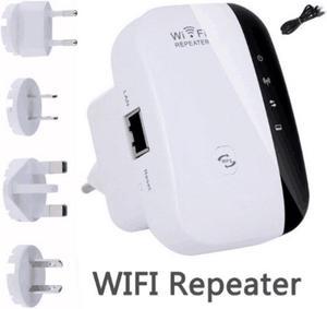 2.4 GHz Wireless 300Mbps Wi-Fi 802.11 AP Wifi Range Router Repeater Extender Booster Easy for Installation