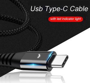 30CM/1.2M/2M Usb Type C Charging Cable Usb-C Cabel for  Mi 9 t Lite A3 Redmi Note 8  7t 7 Pro 2 Meter C Type Wire