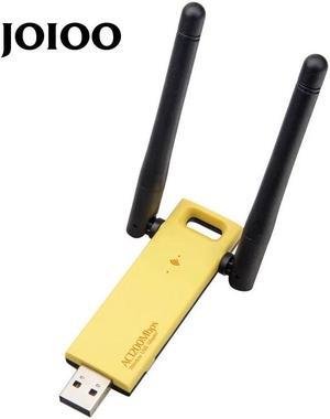 Network Card WiFi LAN Adapter hot sale Mini 1200Mbps USB  802.11ac 2.4g&5GHZ wifi dongle with two antenna