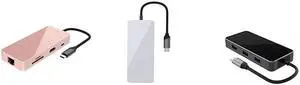 8-In-1 Multifunctional Converter Type-C Docking Station HDMI Hub Hub Suitable for Mole Phones and Computers