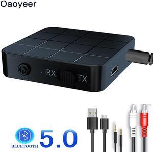 3.5mm Wireless Bluetooth Audio Receiver V5.0 Audio Adapter Headphone Speaker Music Stereo Audio Transmitter Adapter Dongle