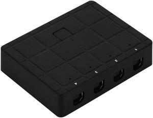 4 Ports USB2.0 Sharing Switch Selector For PC Printer Keyboard Scanner Adapter Portable Home Office Hub Accessory KVM Box